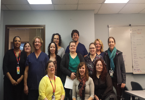 Staff at the Eugene Community Based Outpatient Clinic (CBOC)